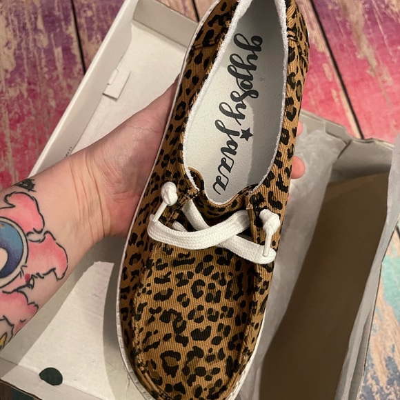 Gypsy Jazz Shoes - Gypsy Jazz Leopard shoes - NEW